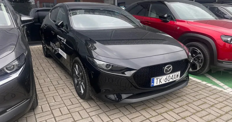 samochody osobowe Mazda 3 cena 125000 przebieg: 4049, rok produkcji 2021 z Kielce